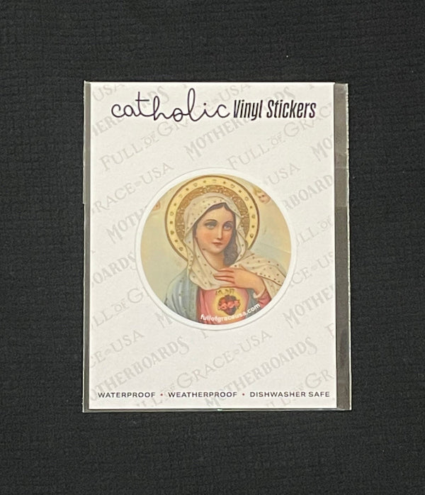 NEW:  Hail Mary Sticker Decal