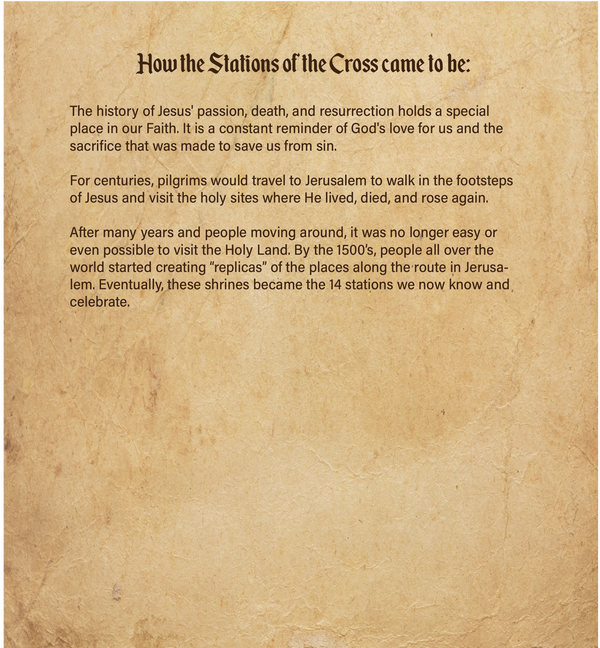 Stations of the Cross Booklet, NEW