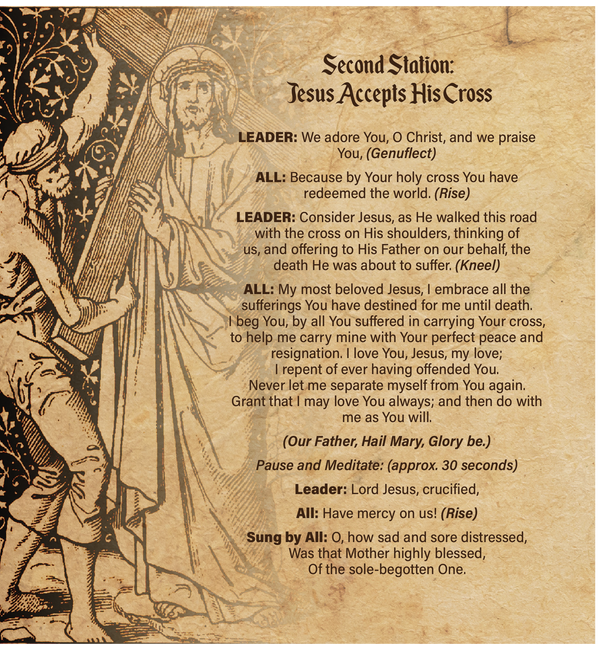Stations of the Cross Booklet, NEW