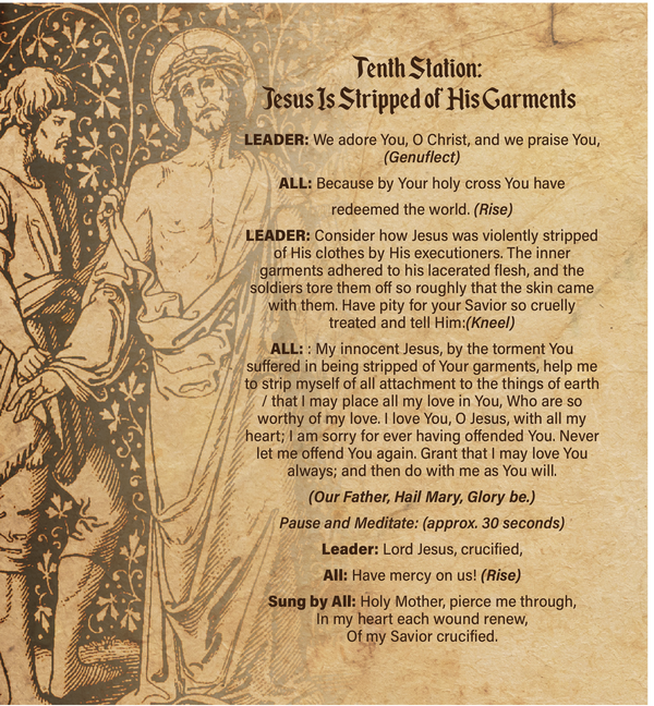 Stations of the Cross Booklet, NEW