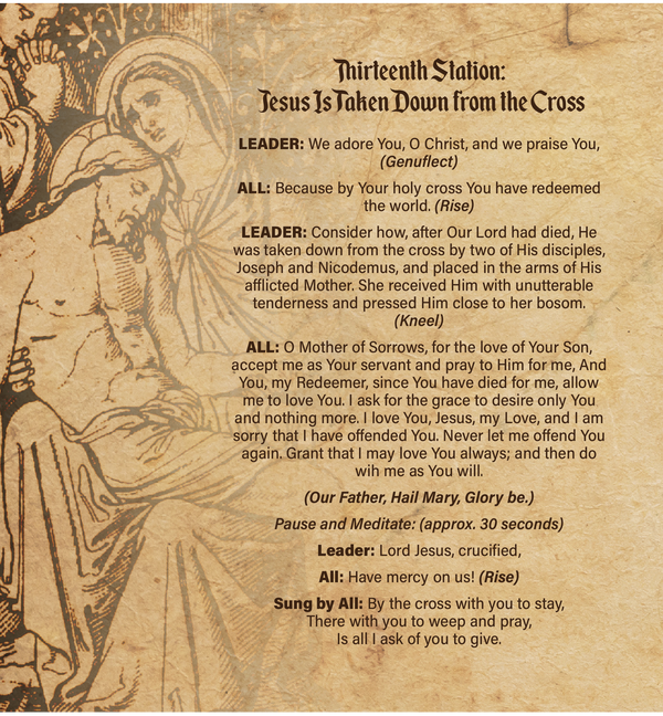 Stations of the Cross Booklet, NEW