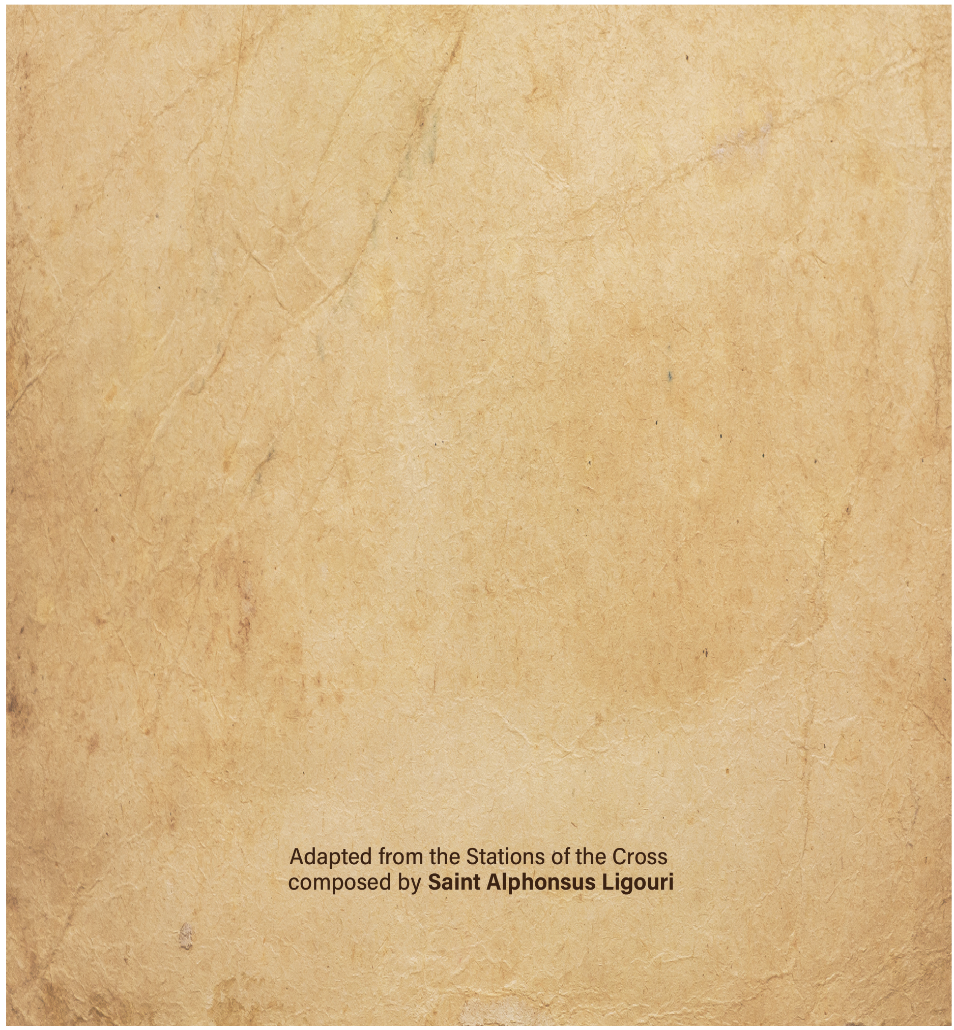 Stations of the Cross Booklet, NEW