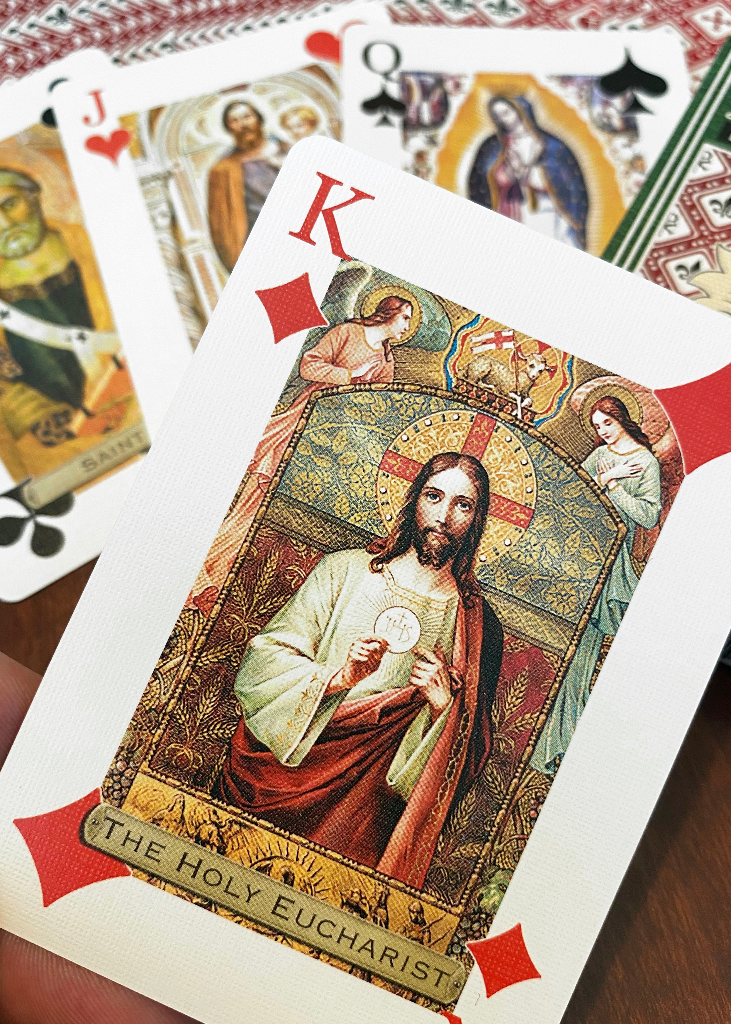 Holy Playing Cards:  Saints Edition