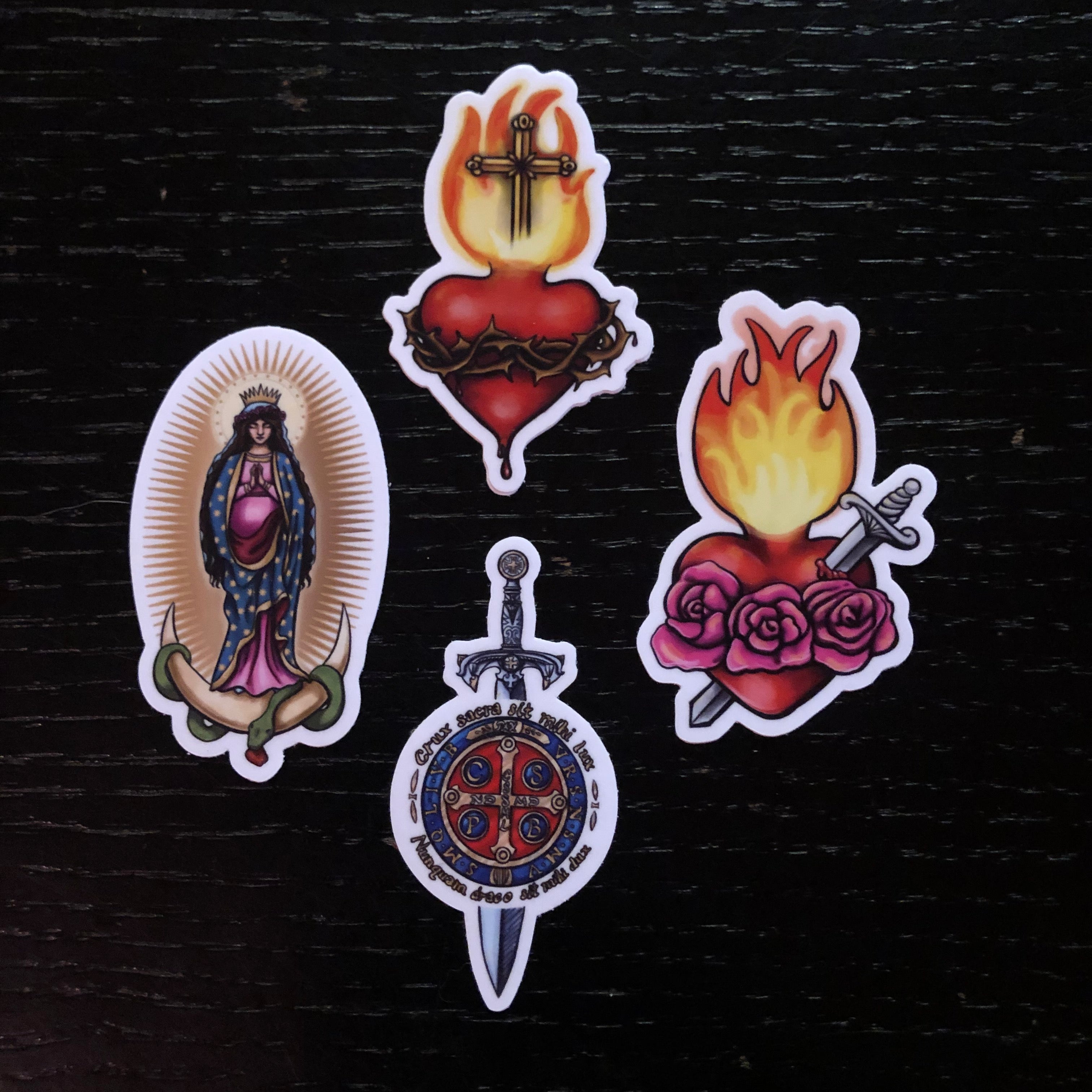 Sacred Heart Sticker Decal