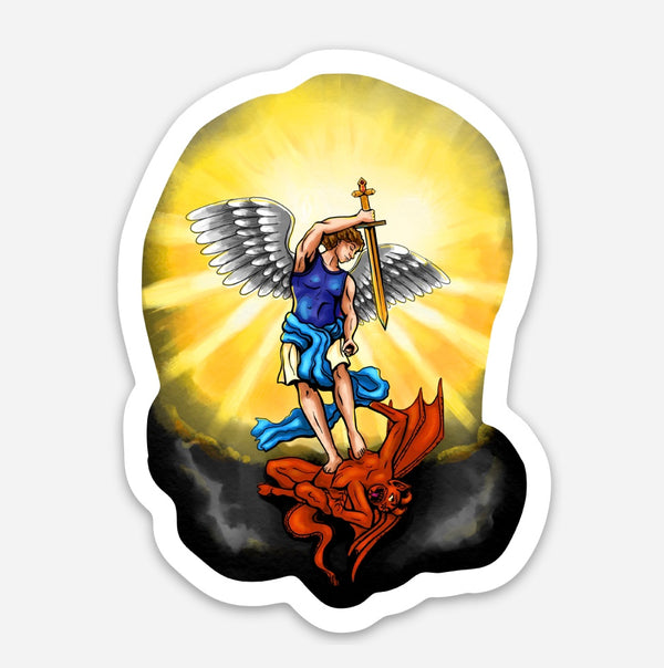 St. Michael the Archangel Sticker Decal