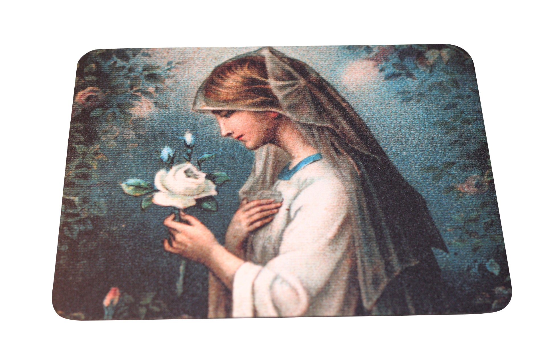 Our Lady of the Mystical Rose Mouse Pad