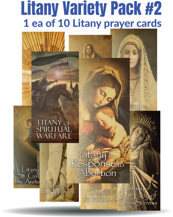 Litany Card Variety Pack #2