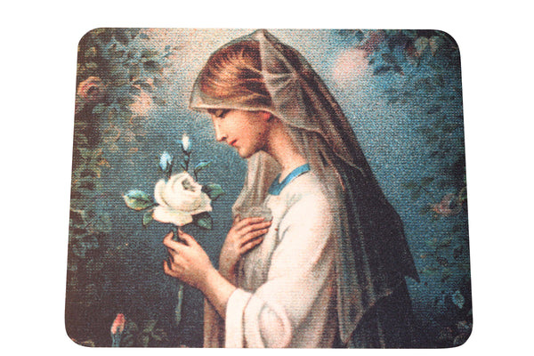 Our Lady of the Mystical Rose Mouse Pad