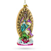 Reverent Virgin Mary Glass Ornament