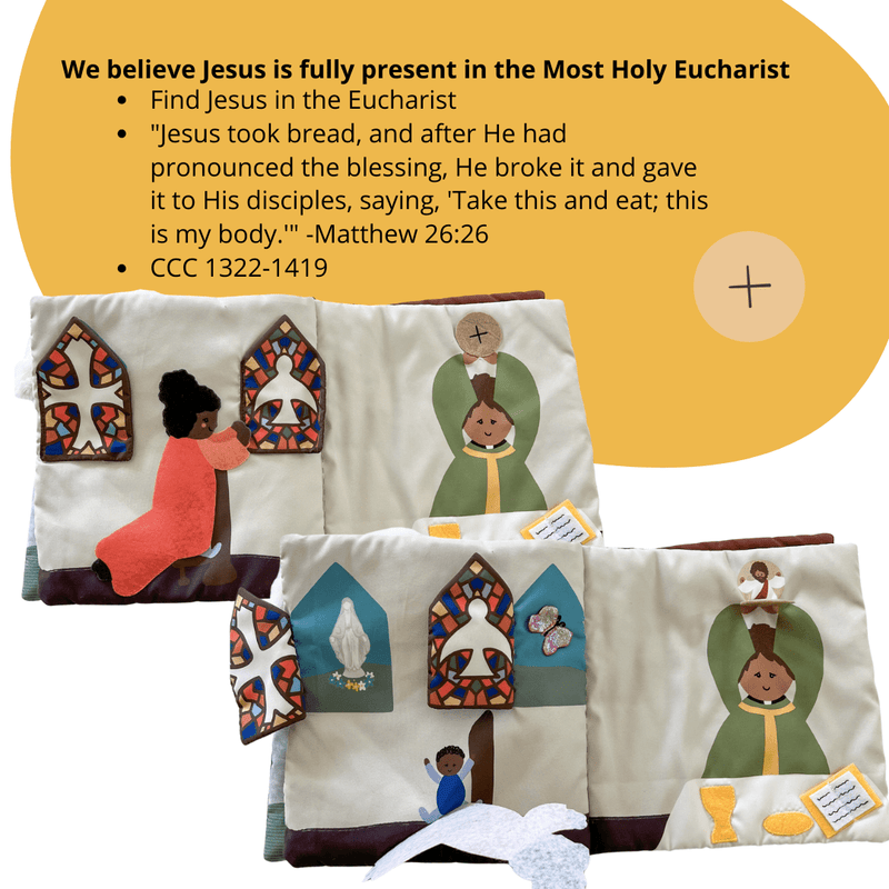 The Little Rose Shop - Where is Jesus Mass Quiet Book®