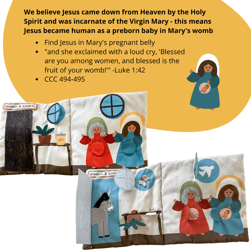 The Little Rose Shop - Where is Jesus Mass Quiet Book®