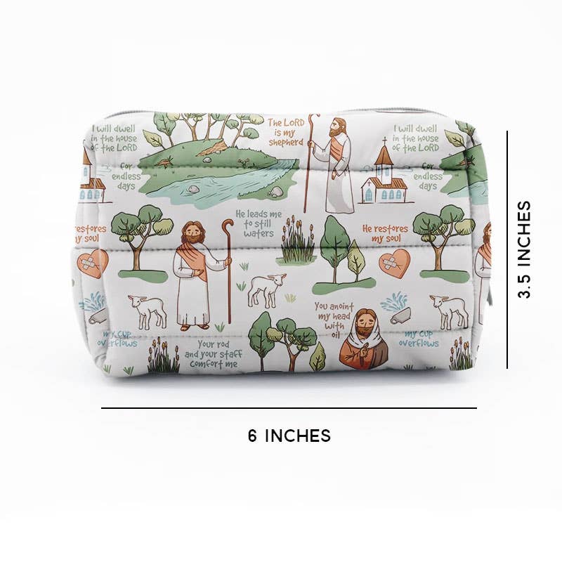 The Stump of Jesse - The Good Shepherd lightweight waterproof puffer pouch