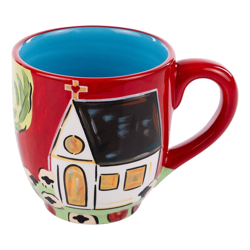 Glory Haus - Red Church Mug
