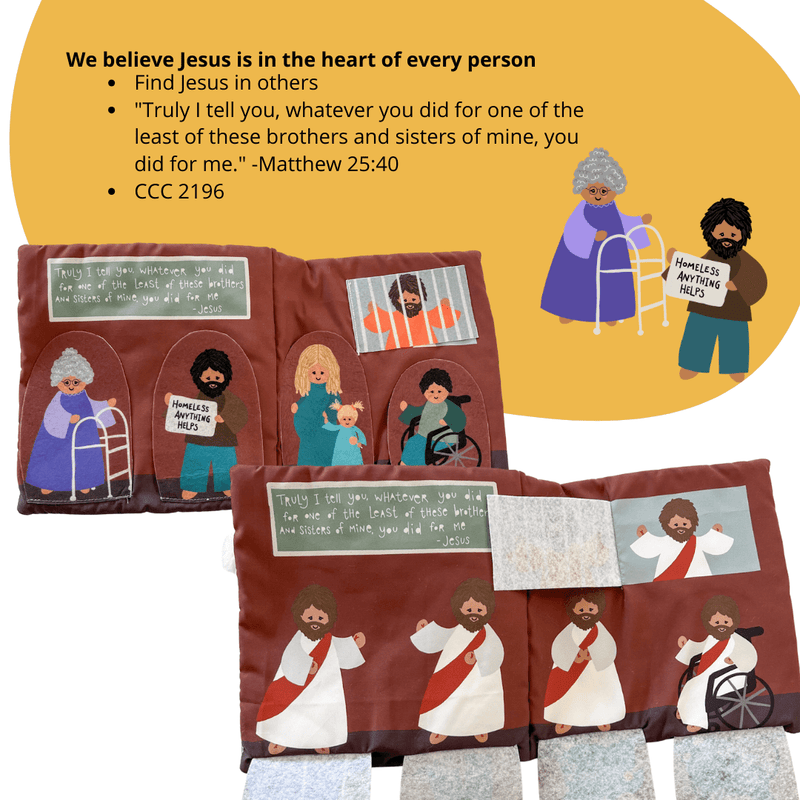 The Little Rose Shop - Where is Jesus Mass Quiet Book®