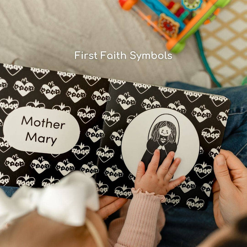 The Little Rose Shop - Baby's 1st Catholic Book: A High Contrast Board Book