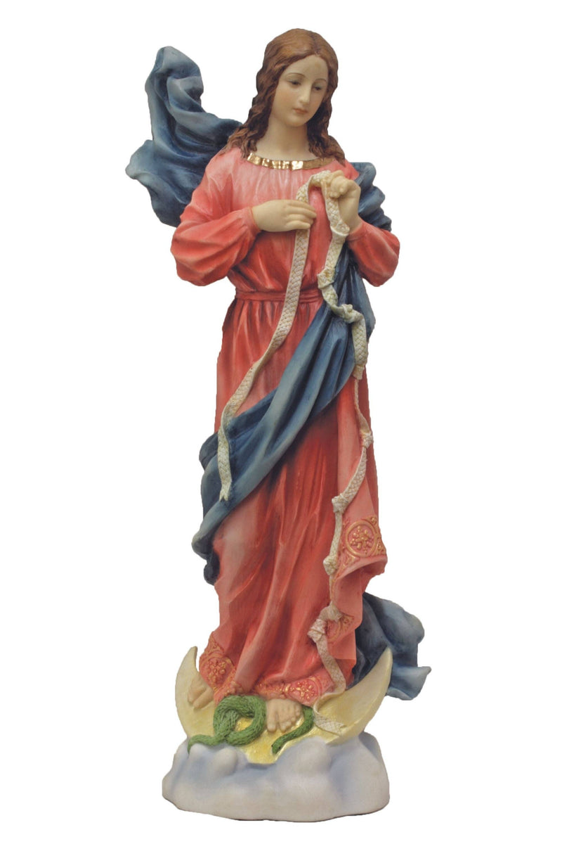 Goldscheider of Vienna - Our Lady Undoer of Knots Statue in Color 12"
