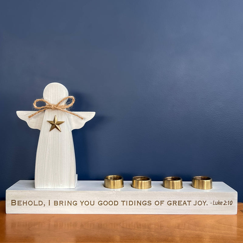 Abbey + CA Gift - Angel Advent Candle Holder