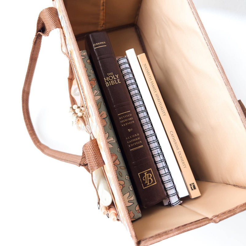 The Little Rose Shop - Catholic Prayer Corner Caddy
