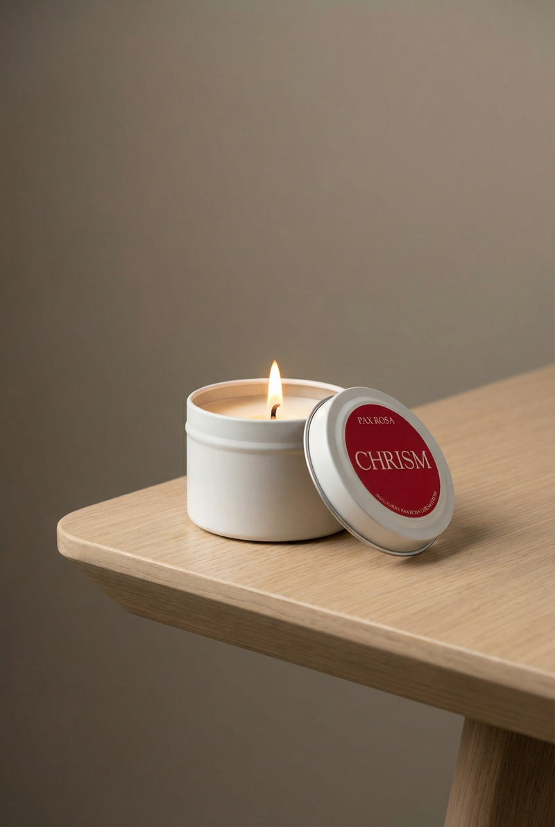 Pax Rosa - Chrism Infused Candle: 8oz