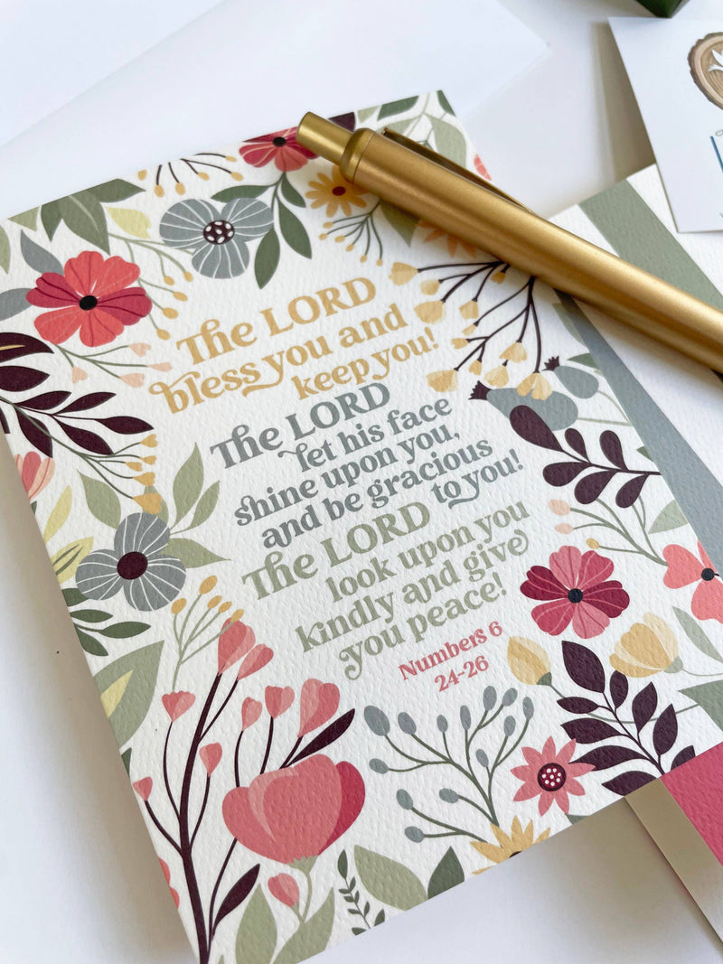 The Stump of Jesse - Blessing Greeting Card I Catholic Greeting Card