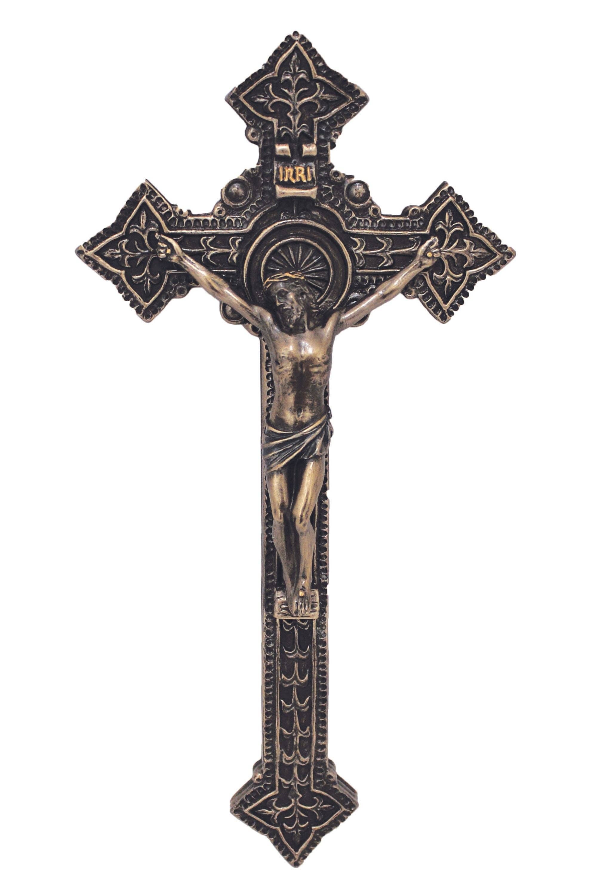 Goldscheider of Vienna - Crucifix in Cold Cast Bronze 9