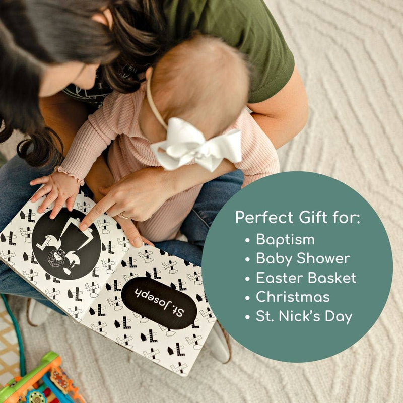 The Little Rose Shop - Baby's 1st Catholic Book: A High Contrast Board Book