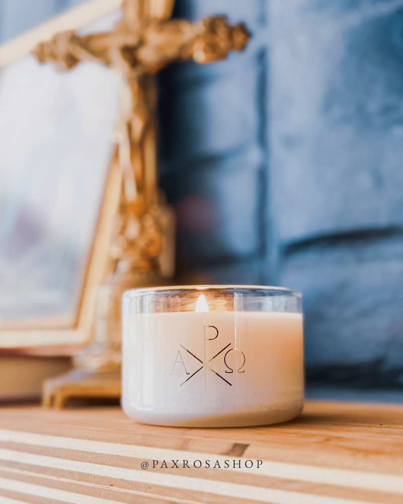 Pax Rosa - Chrism Infused Candle: 8oz