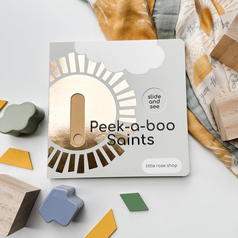 The Little Rose Shop - Peek-a-boo Saints Catholic Board Book