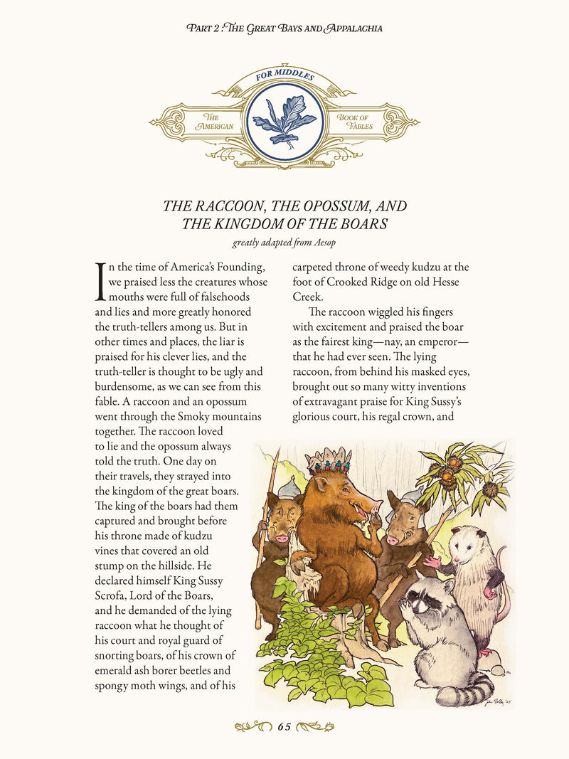 Sophia Institute Press - The American Book of Fables