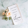 Wedding Kitchen Towel - One Whom My Soul Loves