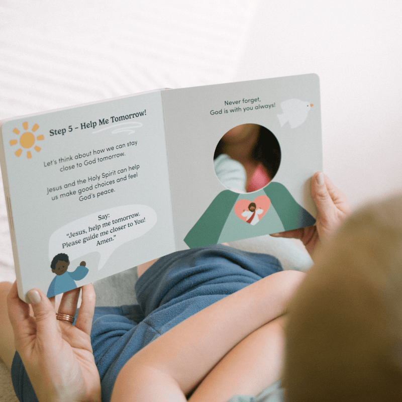 The Little Rose Shop - My First Examen Board Book – Catholic Kids Devotional on Daily Examen Prayer