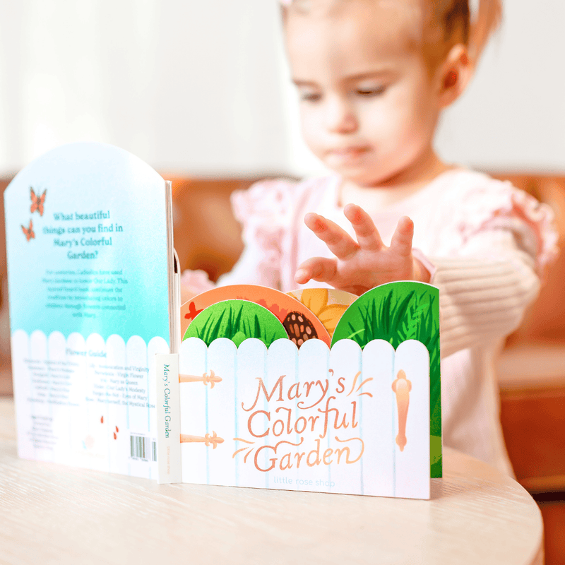 The Little Rose Shop - Mary's Colorful Garden Board Book