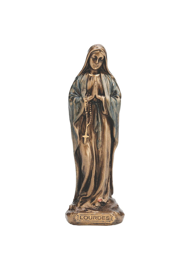 Goldscheider of Vienna - O.L of Lourdes in Cold Cast Bronze 3.25"