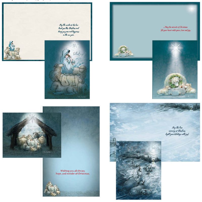 Crown Point Graphics - Boxed Christmas Cards - A Son is Born -16 Cards