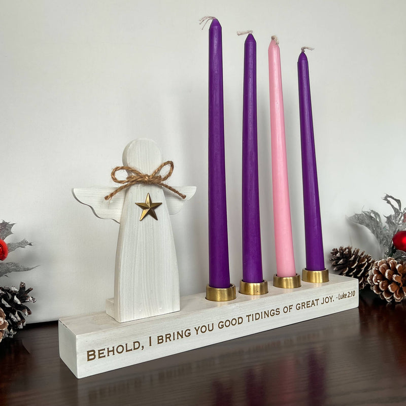 Abbey + CA Gift - Angel Advent Candle Holder