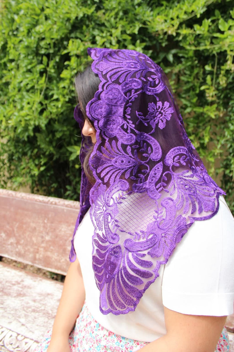 Grape Jacinta Veil