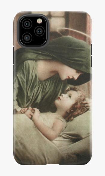 Blessed Mother and Jesus Heavy Duty Case