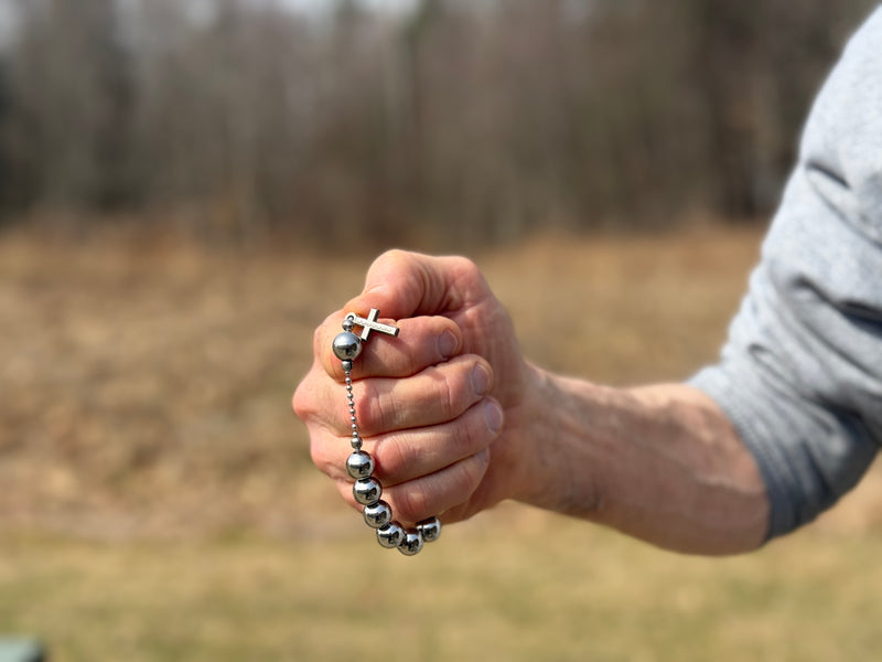Knuckle Rosary - Fashioned for Men, NEW