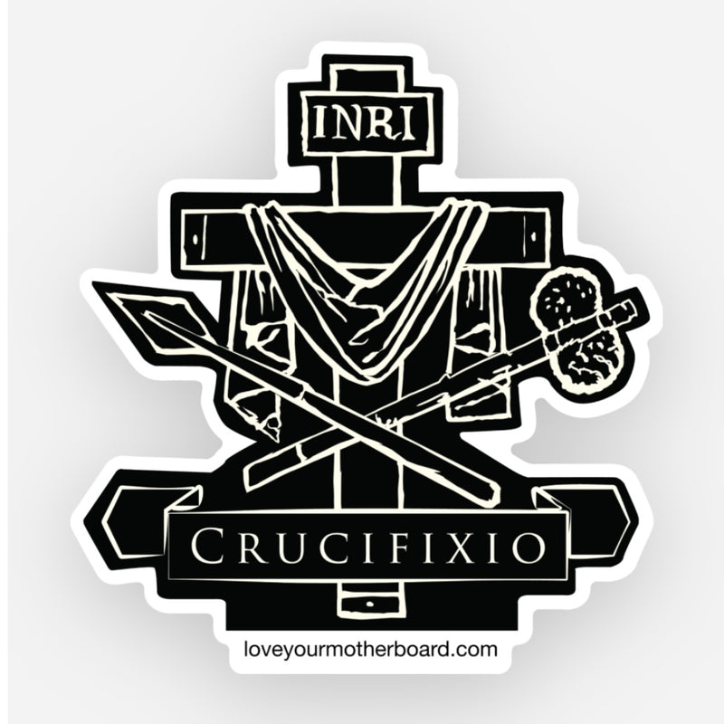 Crucifixio Sticker Decal - NEW