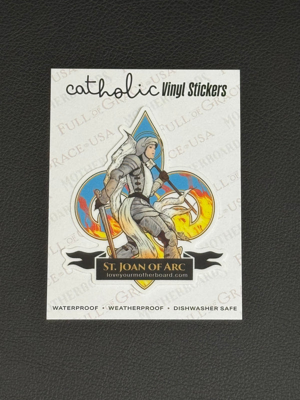 St. Joan of Arc Sticker Decal - NEW