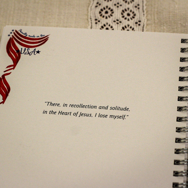 Birds & Sacred Heart Writing Journal