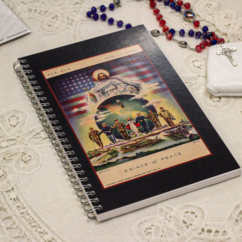 For God, For Country - Prince of Peace Writing Journal.