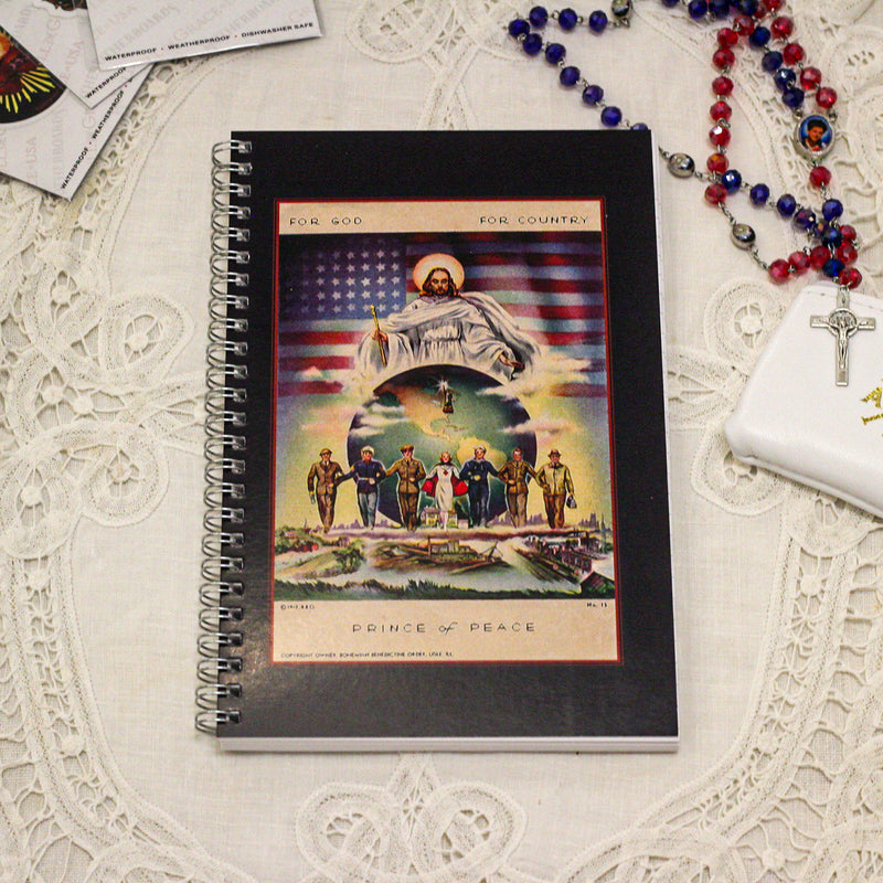 For God, For Country - Prince of Peace Writing Journal.