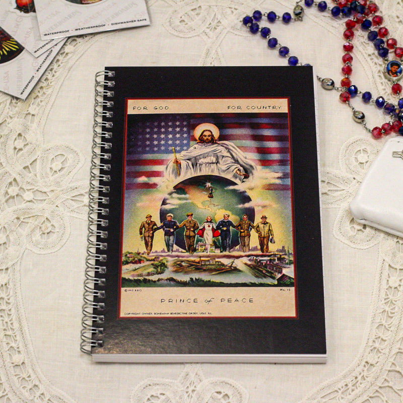 For God, For Country - Prince of Peace Writing Journal.