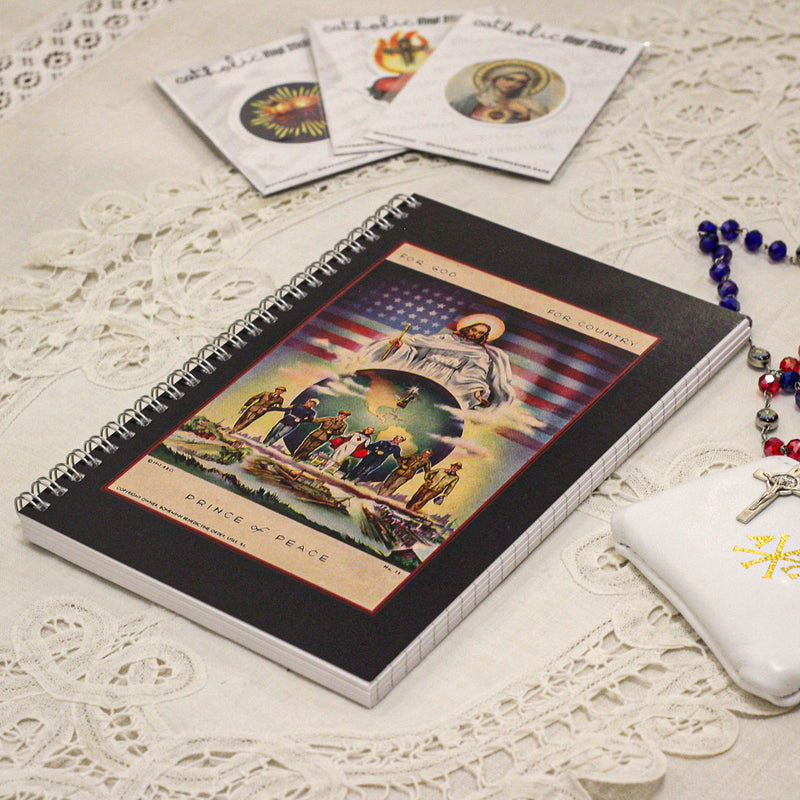 For God, For Country - Prince of Peace Writing Journal.