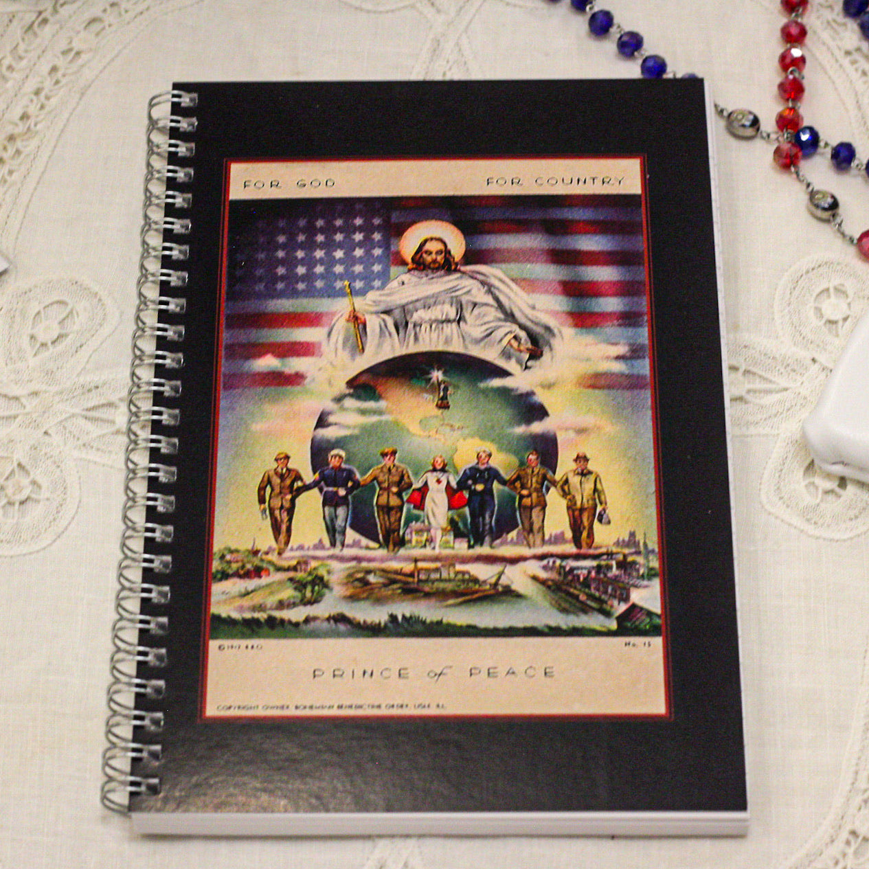 For God, For Country - Prince of Peace Writing Journal.