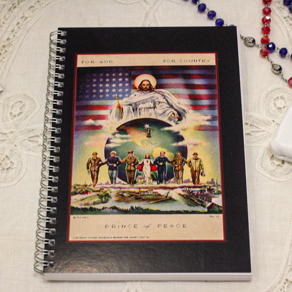 For God, For Country - Prince of Peace Writing Journal.