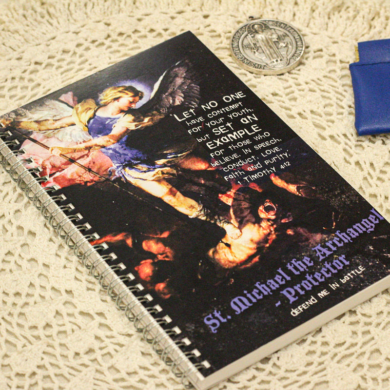 Teen Chastity Boy -  St. Michael the Archangel Writing Journal