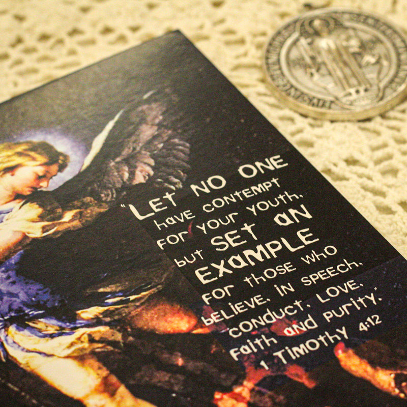 Teen Chastity Boy -  St. Michael the Archangel Writing Journal
