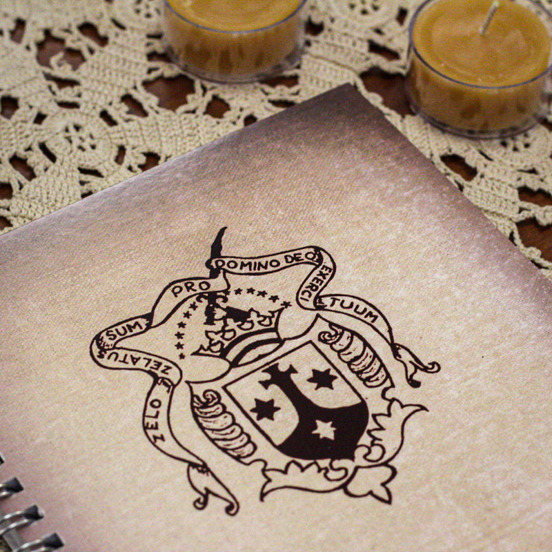 Carmelite Shield - "With Zeal" Writing Journal